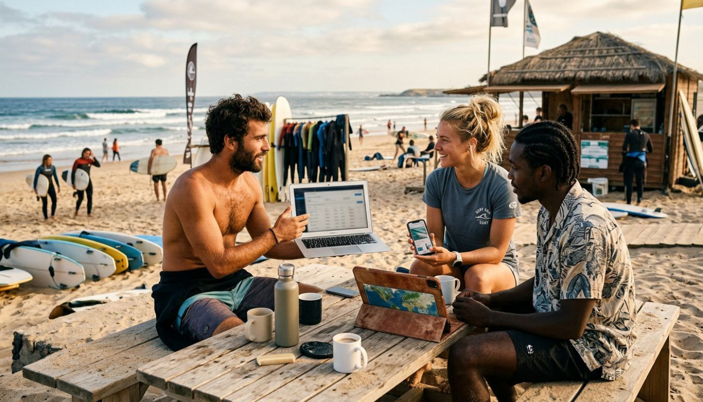 Kontaktaufnahme leicht gemacht: digitale trends im surfbusiness